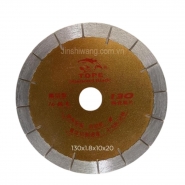 Đĩa cắt gạch, cắt đá TOPE D130 màu vàng