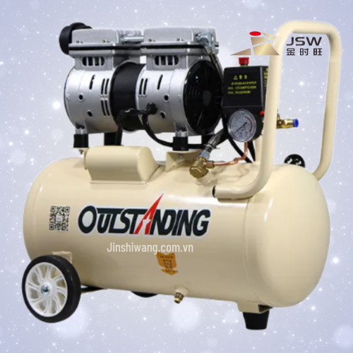 Máy nén khí không dầu cho máy ép kính điện thoại Xinglong 550W 30L