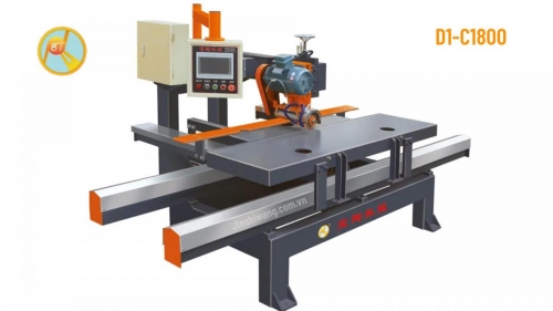 Máy cắt đá, cắt gạch đảy tay CNC 1 lưỡi cắt BAOTAO khổ 1m8 D1-C1800.