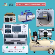 Trọn bộ máy ép kính điện thoại 16 inch JSW-11