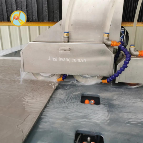 Máy cắt cầu đá, gạch CNC tự động 2 lưỡi cắt khổ 3m2 C2-E3200