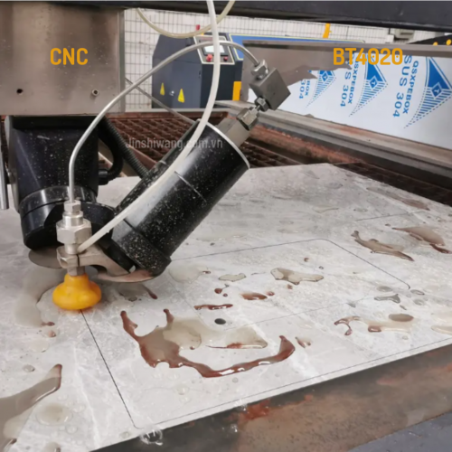 Máy cắt đá, cắt gạch tia nước CNC 4020 5 trục
