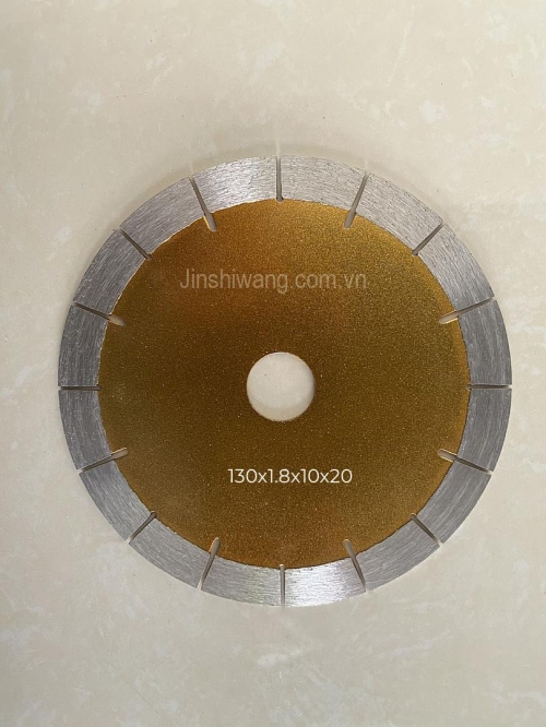 Đĩa cắt gạch, cắt đá TOPE D130 màu vàng