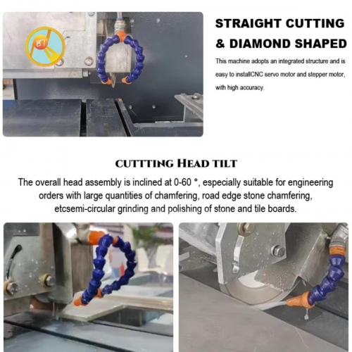 Máy cắt cắt cầu gạch đá Baotao C1-E1800 1 đĩa cắt khổ 1m8