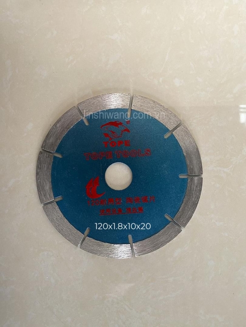 Đĩa cắt gạch, cắt đá TOPE D120