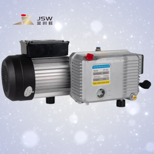 Máy hút chân không cho máy ép kính điện thoại JSW 8L XP-020 650W lưu lượng 20m3/h.