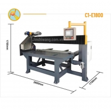 Máy cắt cắt cầu gạch đá Baotao C1-E1800 1 đĩa cắt khổ 1m8