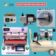 Trọn bộ máy ép kính điện thoại 15 inch JSW 15C