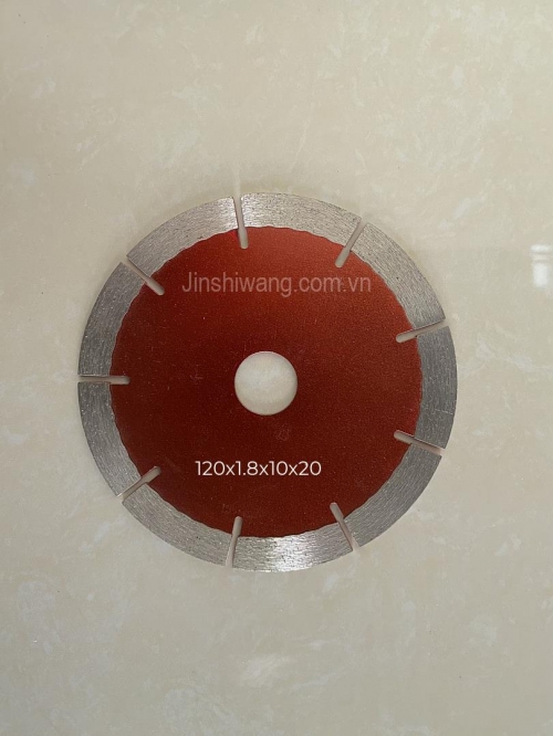 Đĩa cắt gạch, cắt đá TOPE D120 màu vàng