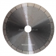 Đĩa cắt gạch, cắt đá TOPE D180 màu trắng bạc