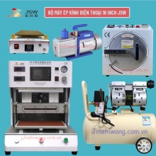 Trọn bộ máy ép kính điện thoại JSW 18 inch