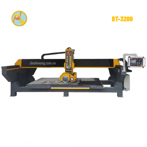 Máy cắt cầu đá, gạch CNC 5 trục 2 lưỡi cắt khổ 3m2 BT-3200