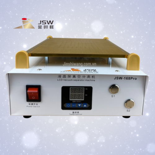 Máy cắt kính màn hình điện thoại ép kính 14 inch JSW-168Pro.