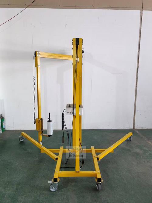 Máy quấn màng co kiện hàng bán tự động