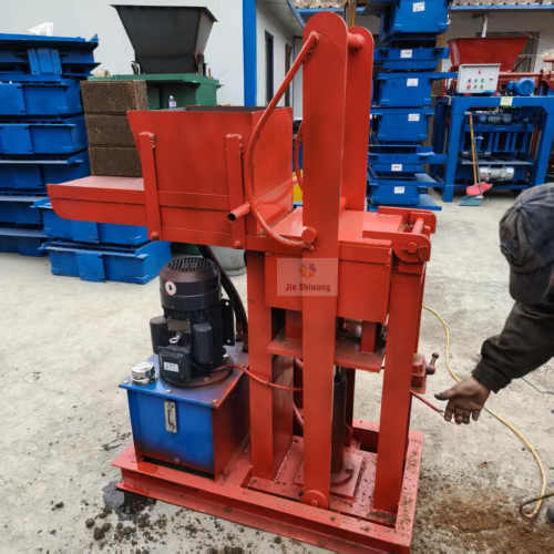 Máy Ép Gạch Block Không Nung Thủy Lực Bán Tự Động