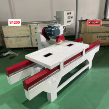 Máy cắt gạch bàn đảy khổ 1m2 S1200 điện 3 pha công suất 4hp.