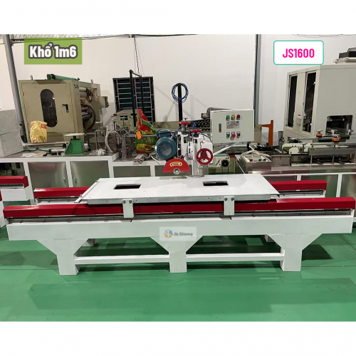 Máy cắt gạch cắt đá bàn đảy JS1600 khổ 1m6 4 hức năng điện 1 pha 220V, 3 pha 380 công suất 5.4hp