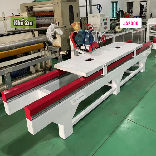 Máy cắt gạch cắt đá bàn đảy JS2000 khổ 2m phiên bản mới 2026