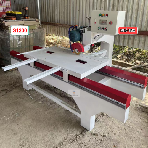 Máy cắt gạch cắt đá bàn đảy S1200 khổ 1m2 phiên bản mới 2026