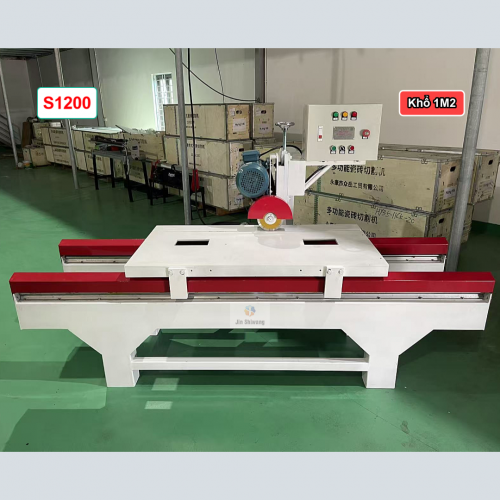 Máy cắt gạch bàn đảy S1200 phiên bản 2026 điện 220V/380V cắt khổ 1m2.