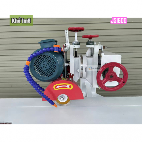 Máy cắt gạch cắt đá bàn đảy JS1600 khổ 1m6 phiên bản mới 2026