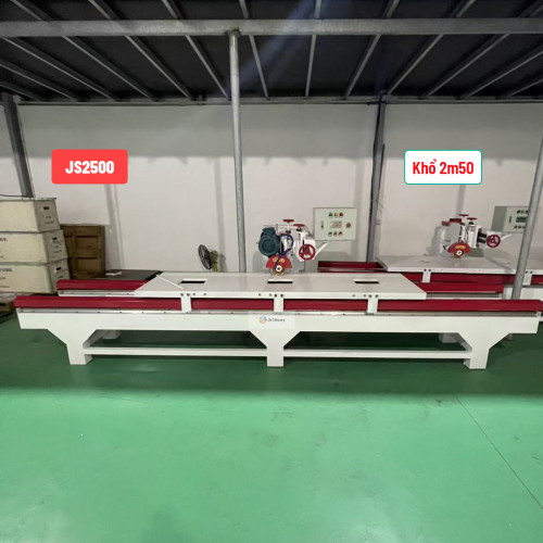Máy cắt gạch cắt đá khổ 2m50 JS2500 bản mới 2026