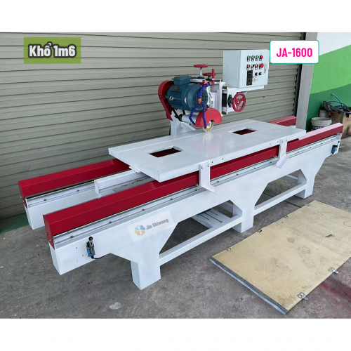 Máy cắt gạch cắt đá tự động khổ 1m6 JA-1600 phiên bản mới 2026.