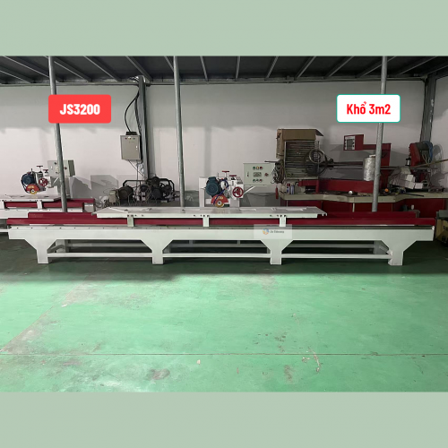 Máy cắt gạch bàn đảy JS3200 khổ 3m2 (3200mm) mới 2026.