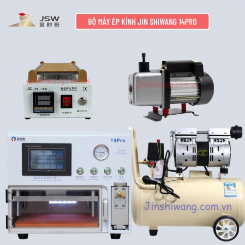 Trọn bộ máy ép kính điện thoại JSW 14Pro mới 2026