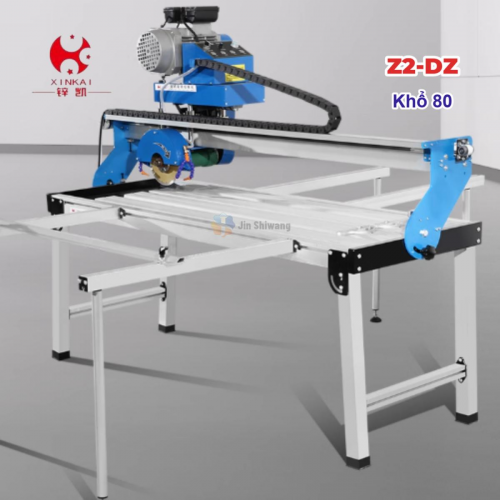 Máy cắt gạch cắt đá bán tự động Xinkai Z2-DZ800 khổ 80 điện 220V – 380V